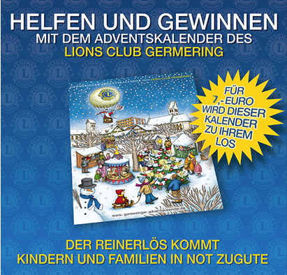 Bild des Germeringer Adventskalenders